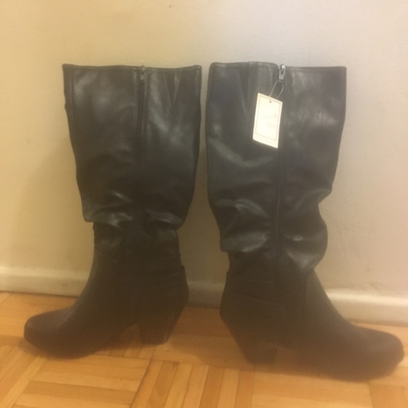 New Women’s Jacqueline Smith black Boots size 9 - Picture 1 of 3
